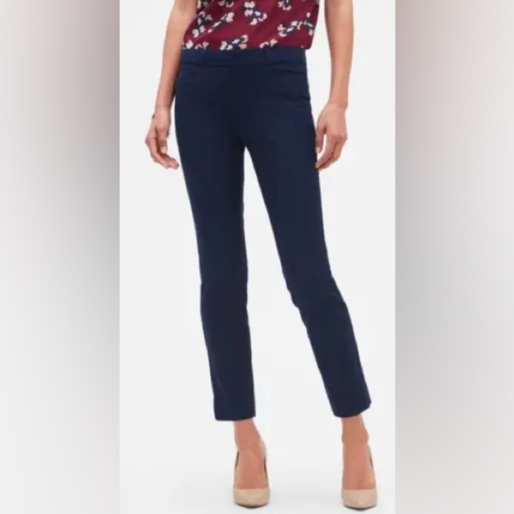 Banana Republic Dark Blue Skinny Pants - Picture 5 of 10